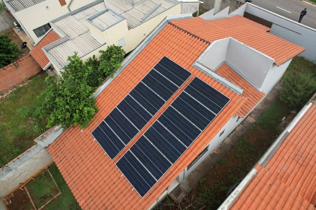 Projeto residencial da Luminati Energia Solar em Goiás